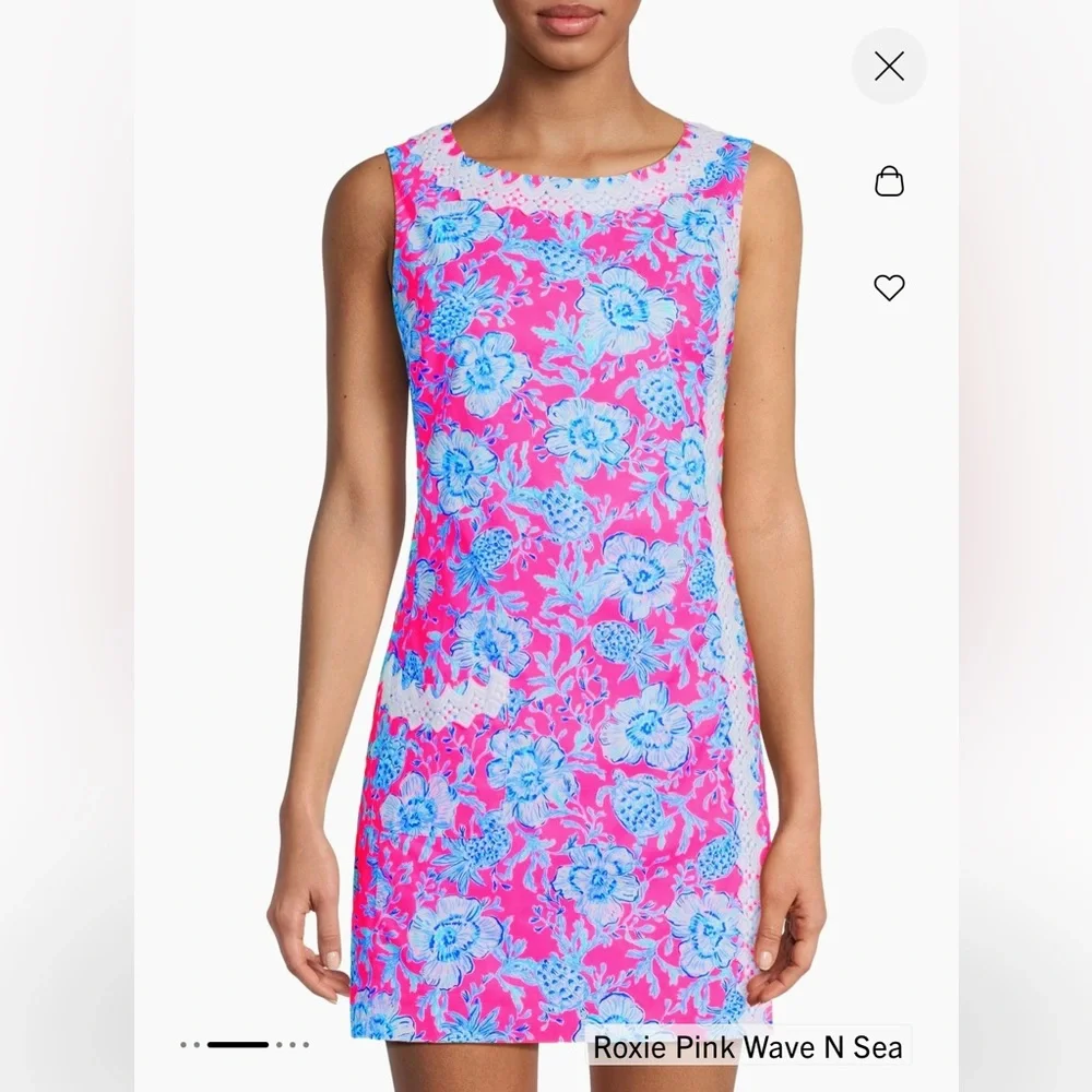 NWT Lilly Pulitzer Ginge Floral Shift Romper - Picture 5 of 16